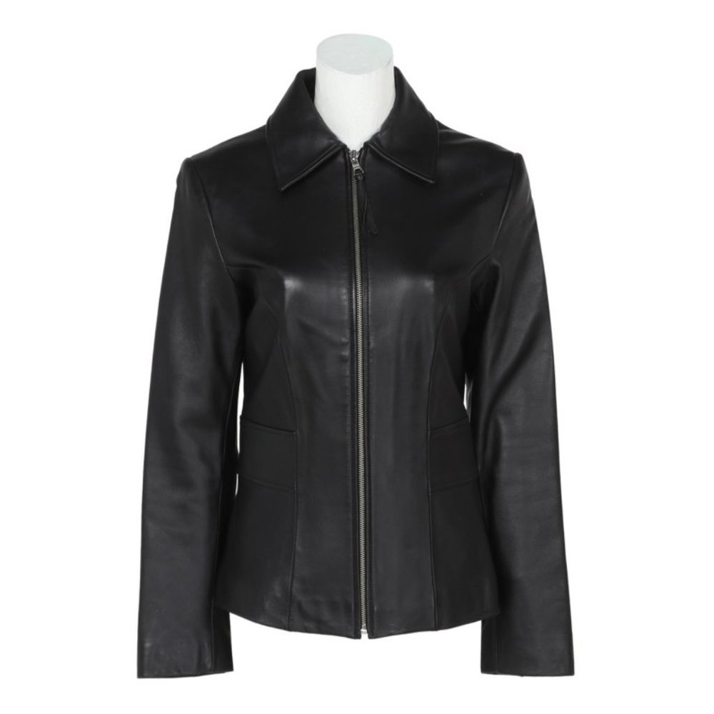 Express Authentic 100% Leather Jacket - Picture 1 of 3